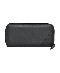 Slim Zipper Round Wallet