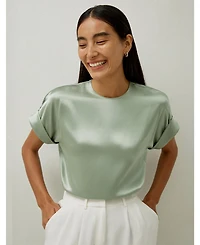 Lilysilk Women's Contemporary Oversized Silk Top