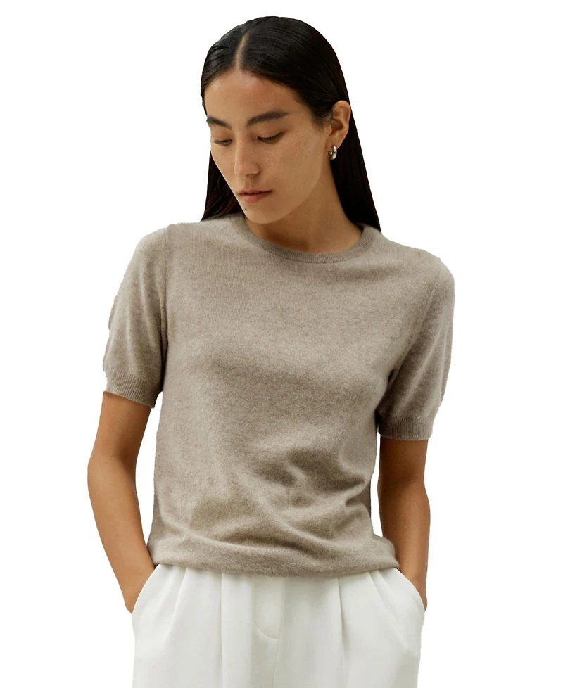 Lilysilk Women's Crew Neck Basic Knit Top