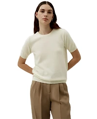 Lilysilk Women's Crew Neck Basic Knit Top