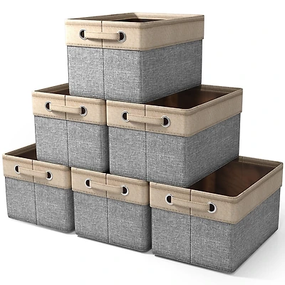 Sorbus Pack 15 inch Collapsible Storage Bins with Handles