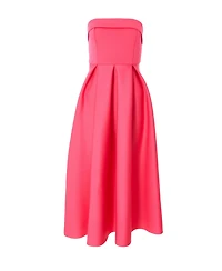 Quiz Women's Scuba Foam Bandeau Skater Dress