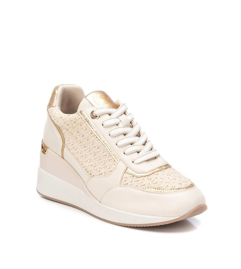 Women's Wedge Braided Sneakers By Xti
