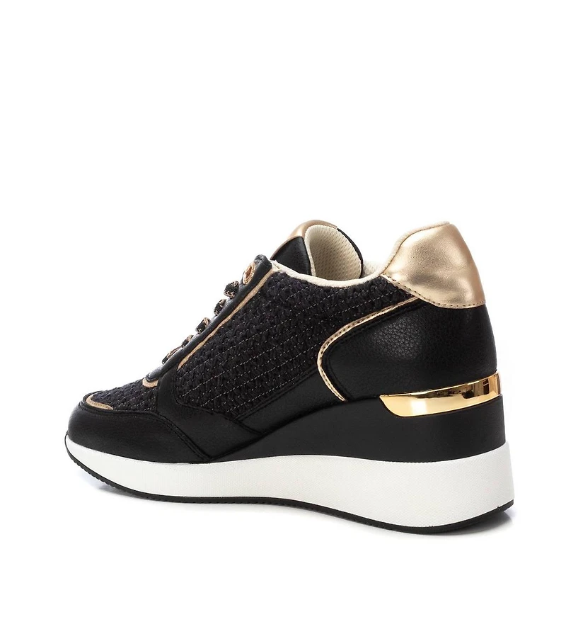 Women's Wedge Braided Sneakers By Xti