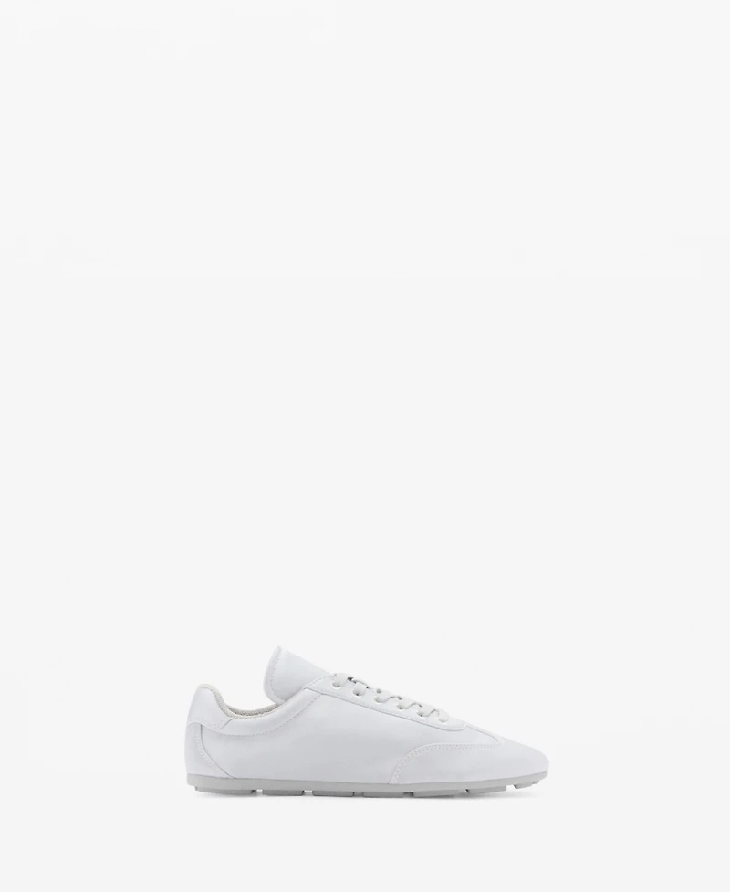 Mango Women's Satin Lace-Up Sneakers