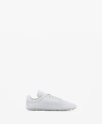 Mango Women's Satin Lace-Up Sneakers