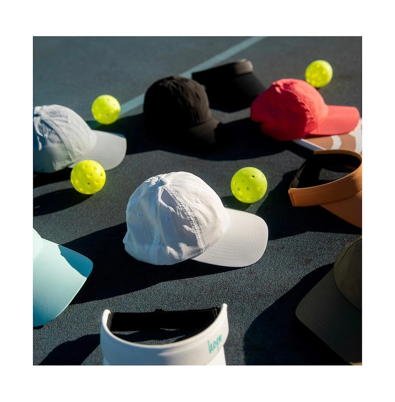 Unisex Adjustable Running Hat - White