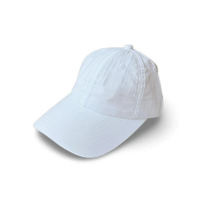 Unisex Adjustable Running Hat - White