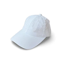 Unisex Adjustable Running Hat - White