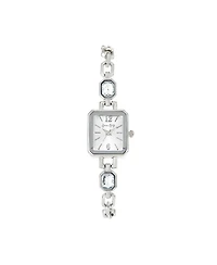 Jessica Carlyle Women's Shiny Silver Metal Alloy Analog Watch, 16mm
