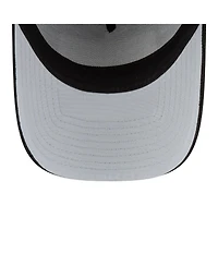 New Era Men's Black Los Angeles Rams 2024 Nfc West Division Champions Locker Room 9FORTY A-Frame Adjustable Hat