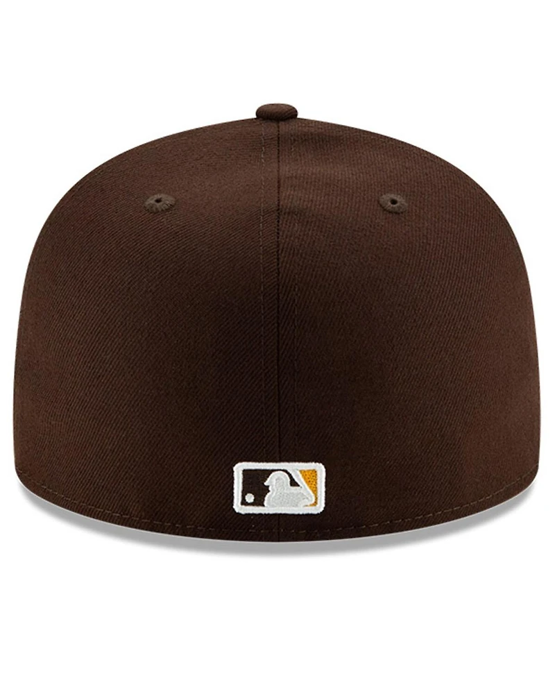 New Era Men's Brown San Diego Padres National Baseball Hall of Fame 59FIFTY Fitted Hat