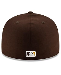 New Era Men's Brown San Diego Padres National Baseball Hall of Fame 59FIFTY Fitted Hat