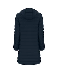 Cutter & Buck Women's Navy Buffalo Bills Mission Ridge Eco Insulated Long Full-Zip Puffer Jacket