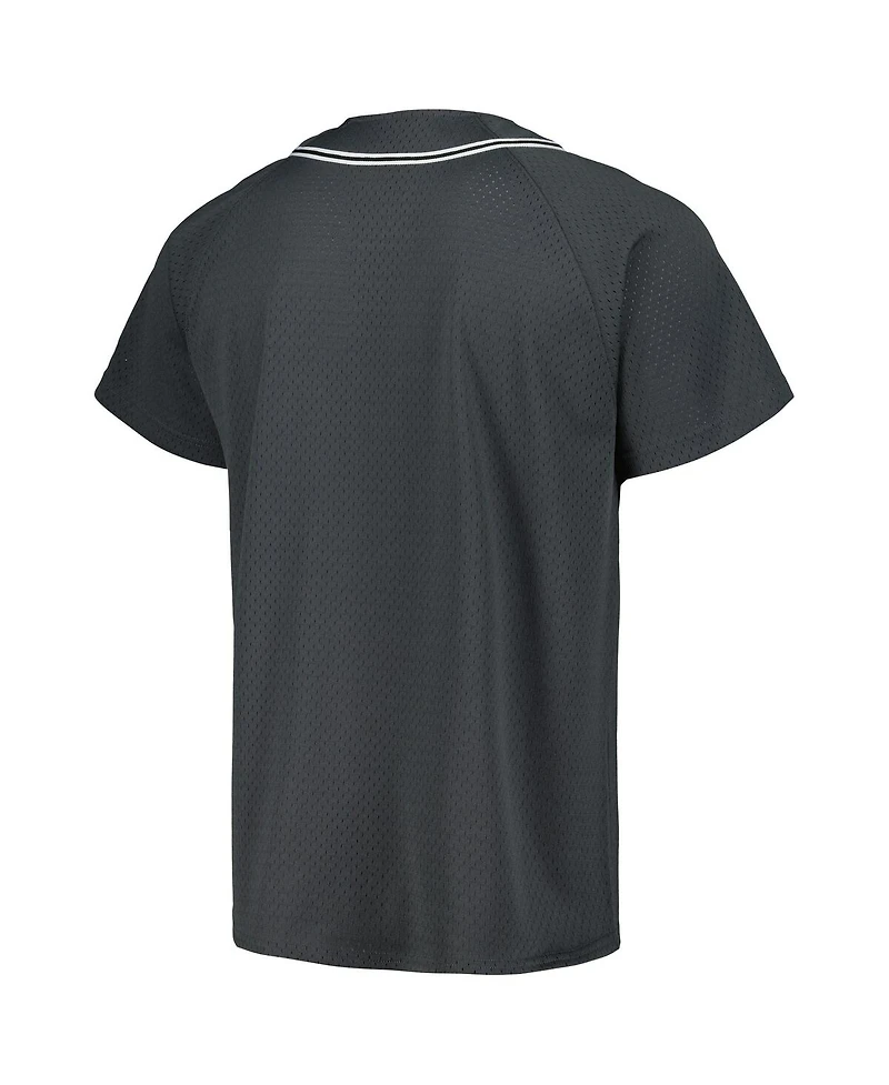 Mitchell & Ness Men's Charcoal AND1 Baseball Jersey