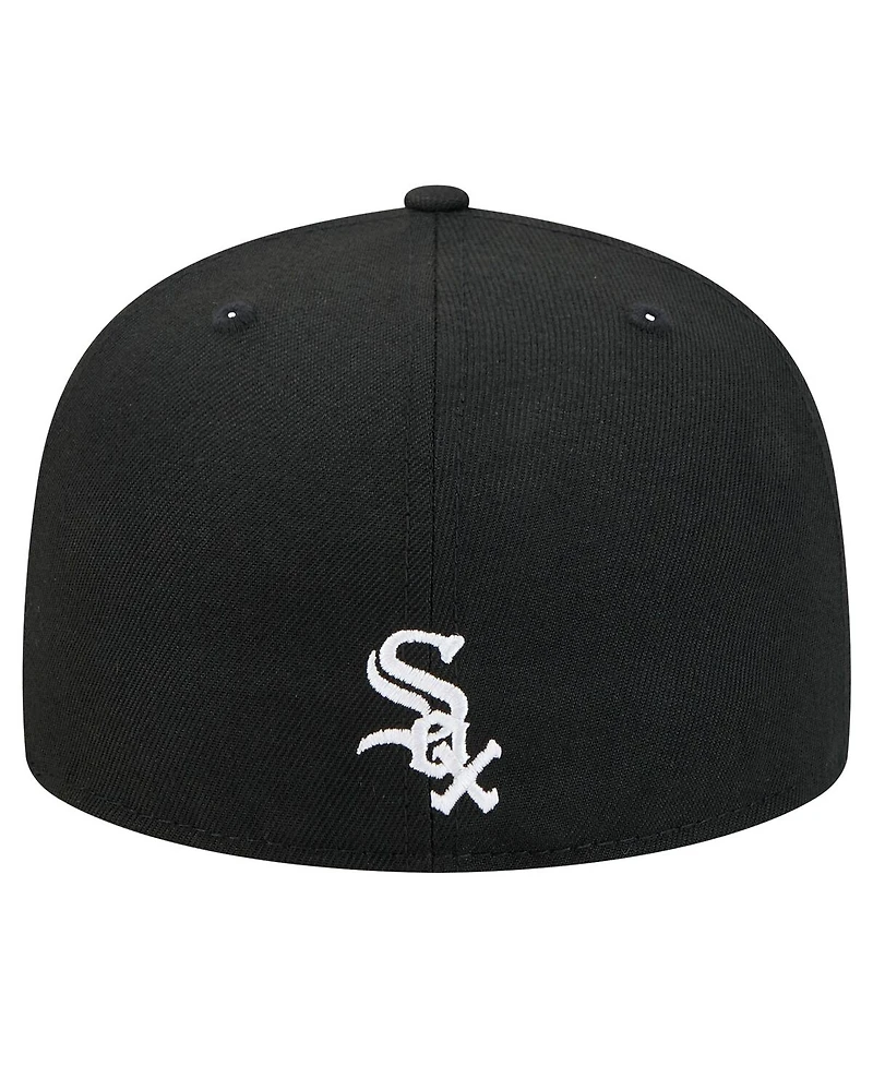 New Era Men's Black Chicago White Sox Ransom 59FIFTY Fitted Hat