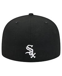 New Era Men's Black Chicago White Sox Ransom 59FIFTY Fitted Hat