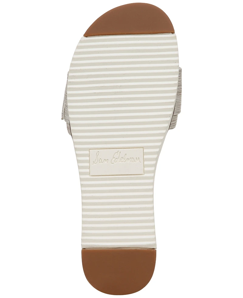 Sam Edelman Women's Ariane Platform Buckle Slide Sandals