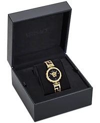 Versace Women's Swiss Medusa Jewel Gold Ion Plated Bracelet Watch 34mm