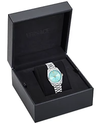 Versace Women's Swiss Millenyium Stainless Steel Bracelet Watch 32mm