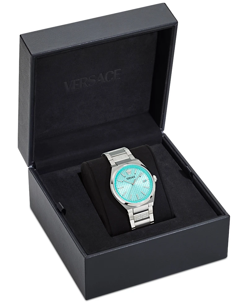 Versace Women's Swiss V-Auria Stainless Steel Bracelet Watch 39mm