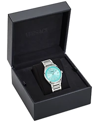 Versace Women's Swiss V-Auria Stainless Steel Bracelet Watch 39mm