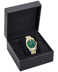 Versace Men's Swiss Millenyium Two-Tone Stainless Steel Bracelet Watch 40mm
