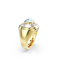 Swarovski Chroma Gold-Tone Plated Cocktail Ring