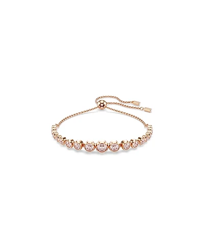 Swarovski Imber Mixed Round Cuts Plated Tennis Bracelet