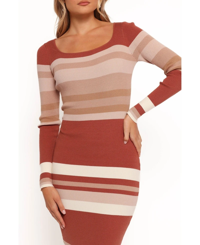 Petal and Pup Women's Colten Long Sleeve Knit Dress