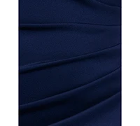 Xscape Plus Asymmetric Evening Gown