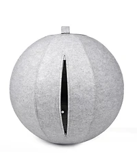 Bintiva Stability Ball with Felt Cover - 65cm