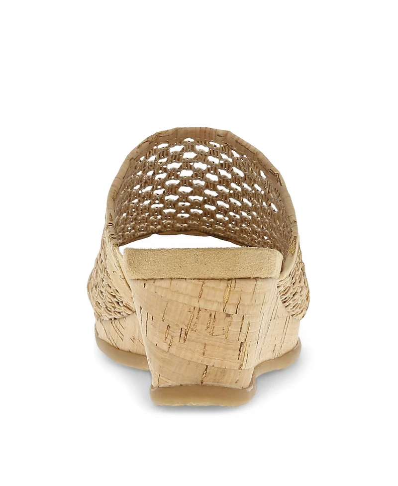Baretraps Women's Flossey Slide Wedge Sandals