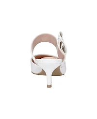 Bandolino Women's Millie Pointed Toe Kitten Heel Mules