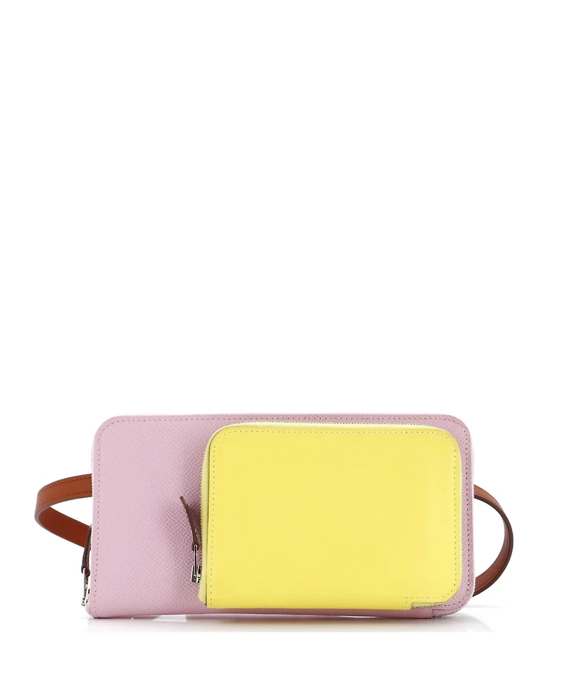 Pre-Owned HERMES Nouveau To Go Wallet Epsom with Swift