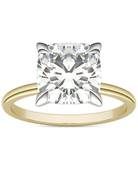 Charles & Colvard Classic Basket Solitaire Engagement Ring (2-3/4 ct. t.w.) Two-Tone 14k Gold