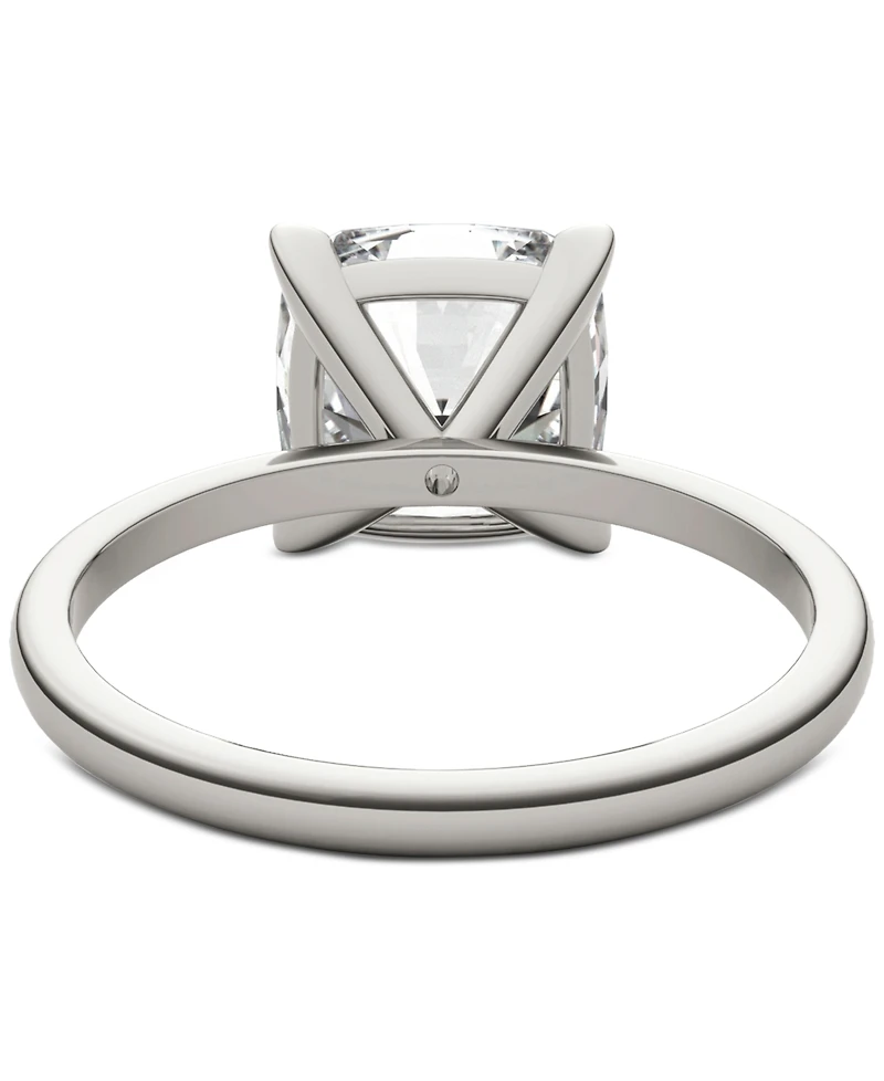 Charles & Colvard Classic Basket Solitaire Engagement Ring (2-3/4 ct. t.w.) Two-Tone 14k Gold