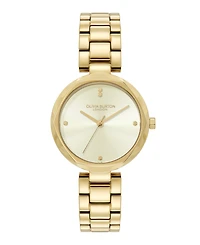 Olivia Burton Women's Dimension Gold Tone Bracelet Watch, 32mm