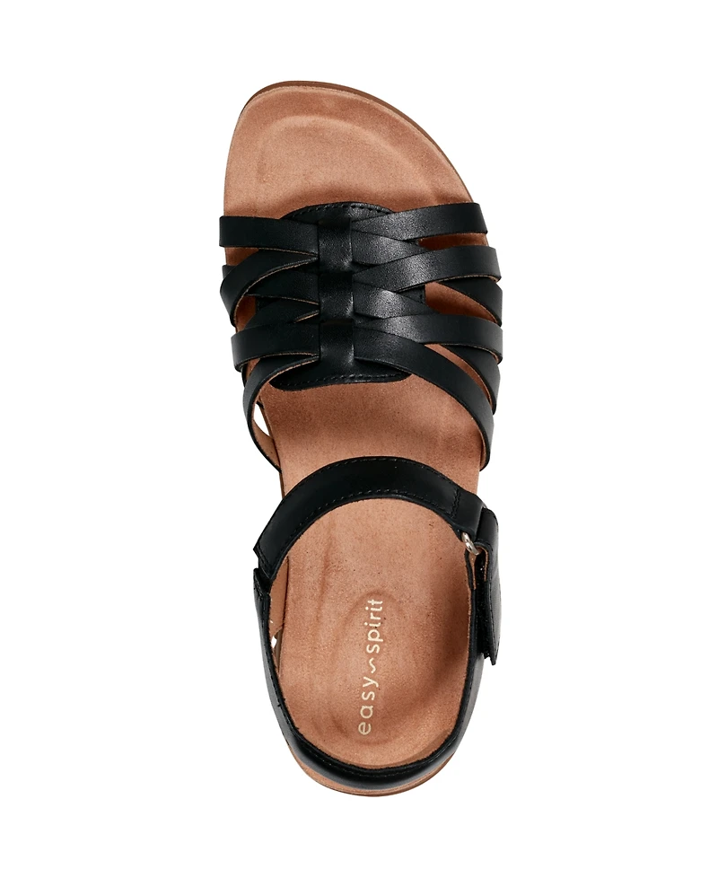 Easy Spirit Women's Marlene Woven Flat Sandals