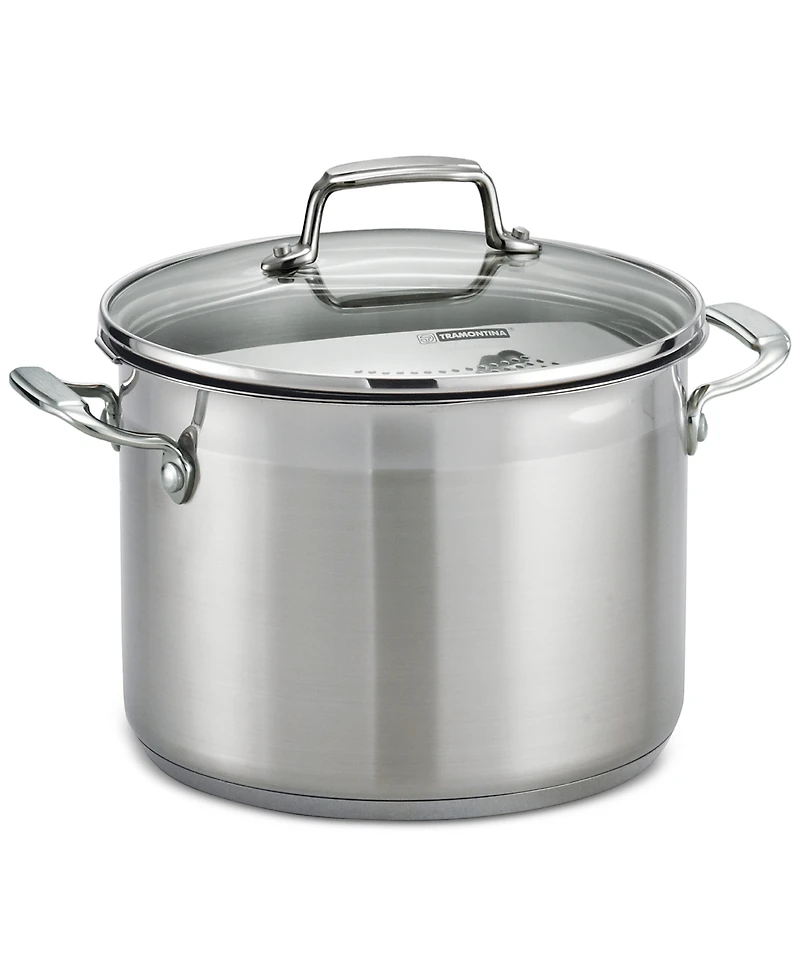 Tramontina Tri-Ply Clad Stainless Steel 6-Qt Pasta Cooker
