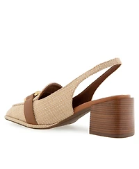 Aerosoles Women's Allure Almond Toe Slingback Heels