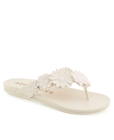 Aerosoles Women's Farrah Round Toe Thong Sandals