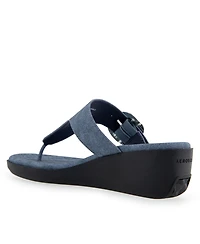 Aerosoles Women's Izola Round Toe Wedge Sandals