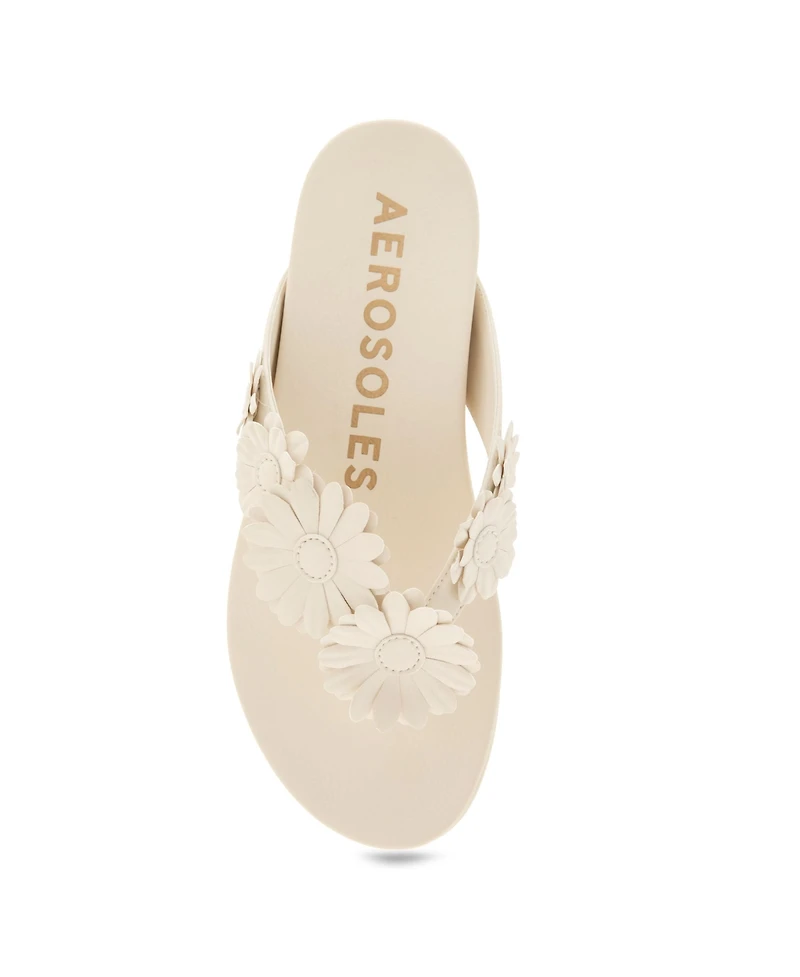 Aerosoles Women's Farrah Round Toe Thong Sandals