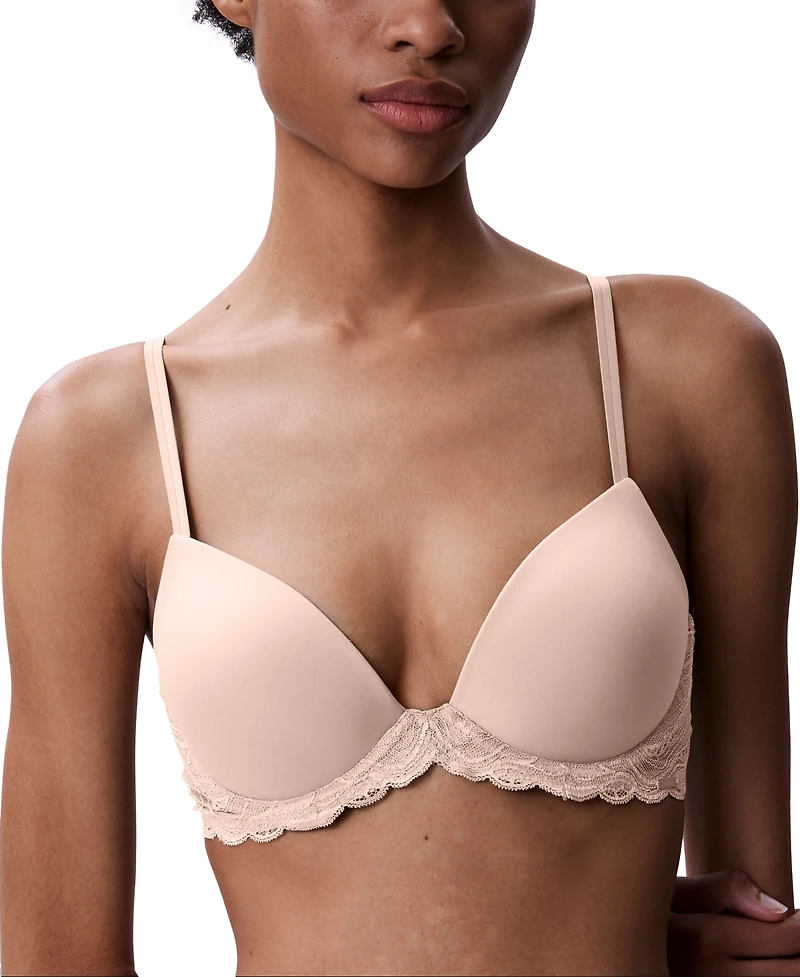 Calvin Klein Women's Sensual Stretch Lace Lift Demi Bra QF8122