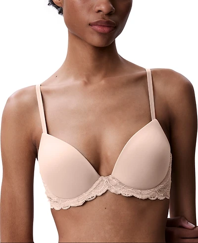 Calvin Klein Women's Sensual Stretch Lace Lift Demi Bra QF8122