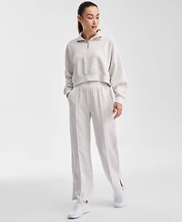 Id Ideology Women's Relaxed Lightweight Quarter-Zip Top, Exclusively at Macy's