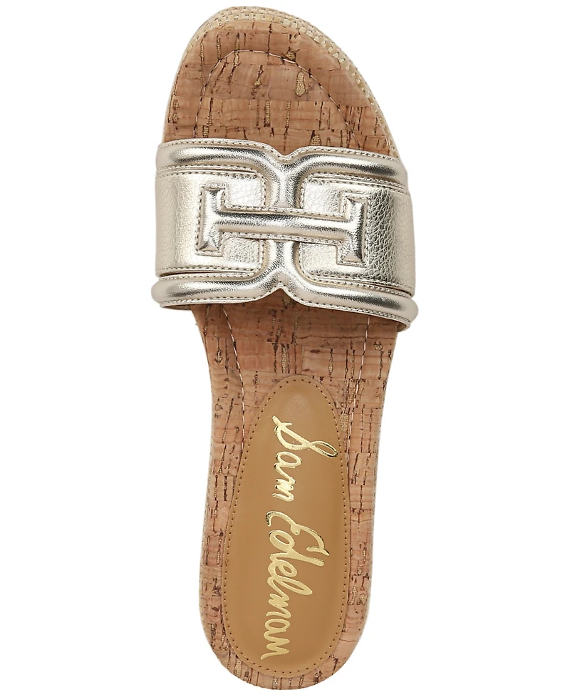 Sam Edelman Women's Pauleena Slide Wedge Sandals