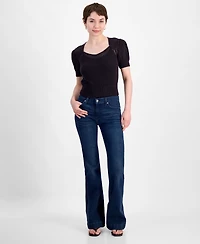 7 For All Mankind Women's Sweetheart-Neck Sweater