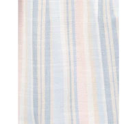 Carter's Baby Girls Striped Flutter-Sleeve Dress